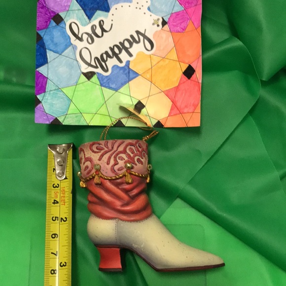 “Prince Paisley” Collectible Ornament Boot Decor - Picture 15 of 16